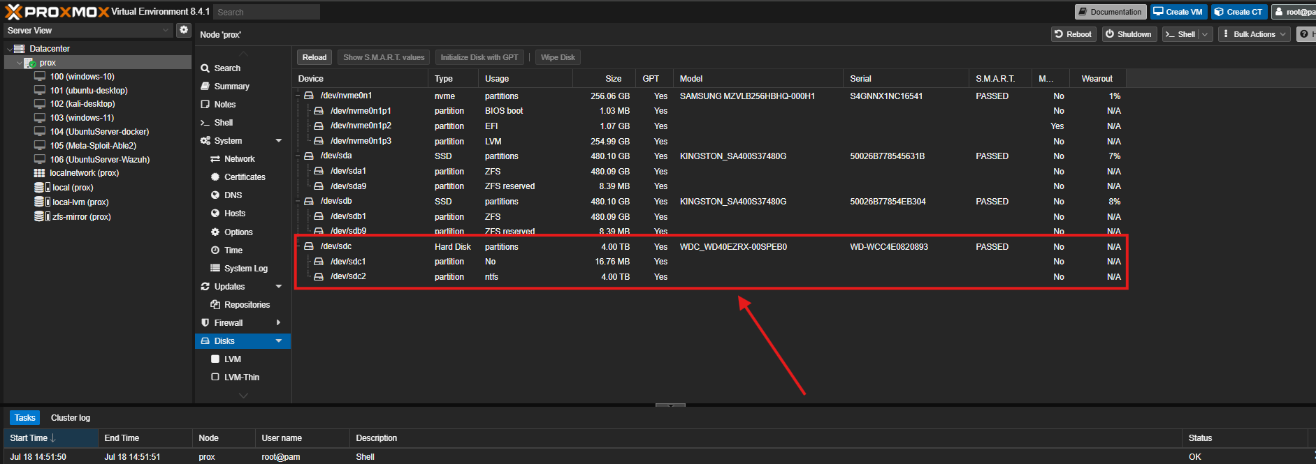 New 4TB hard drive overview